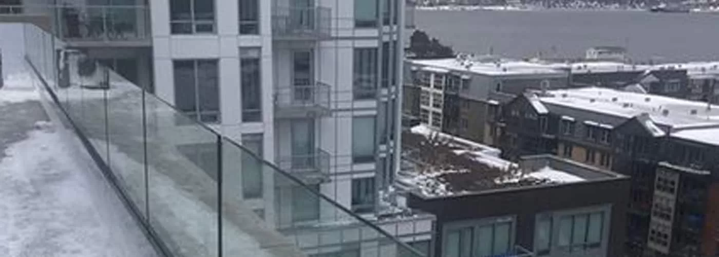 Hotel Glass Railing